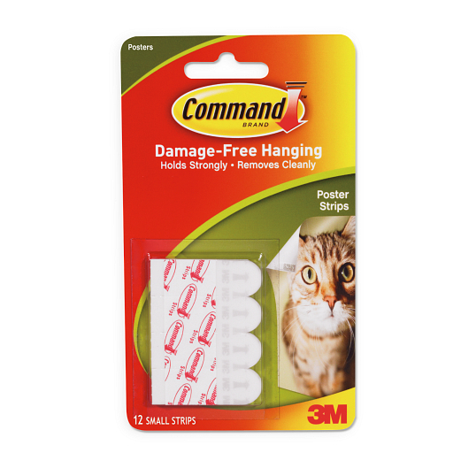 Command&#153; Poster Strips (12-Pack)
