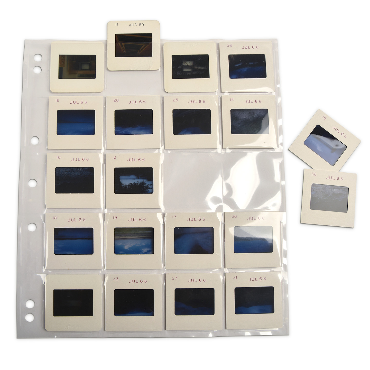 Print File® 5 mil Polypropylene 35mm Slide Pages (100-Pack)
