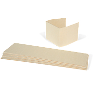 Gaylord Archival&#174; Light Tan B-flute Spacers for Postcard Boxes (5-Pack)