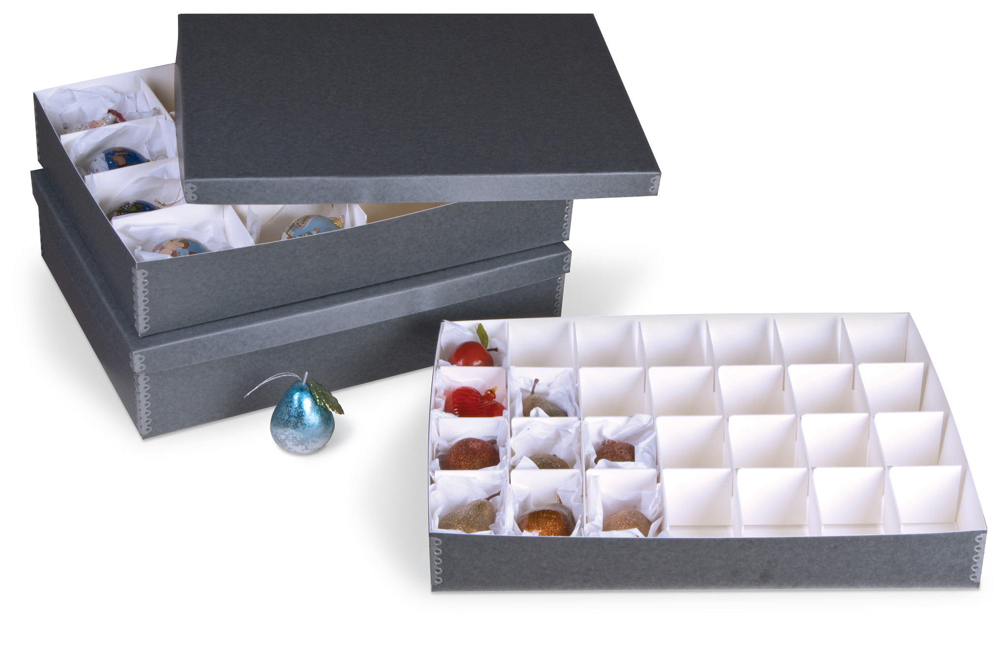 Gaylord Archival® 28-Compartment Ornament Box