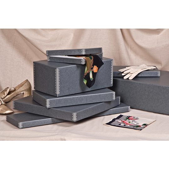Gaylord Archival&#174; Blue/Grey Barrier Board Boots Box