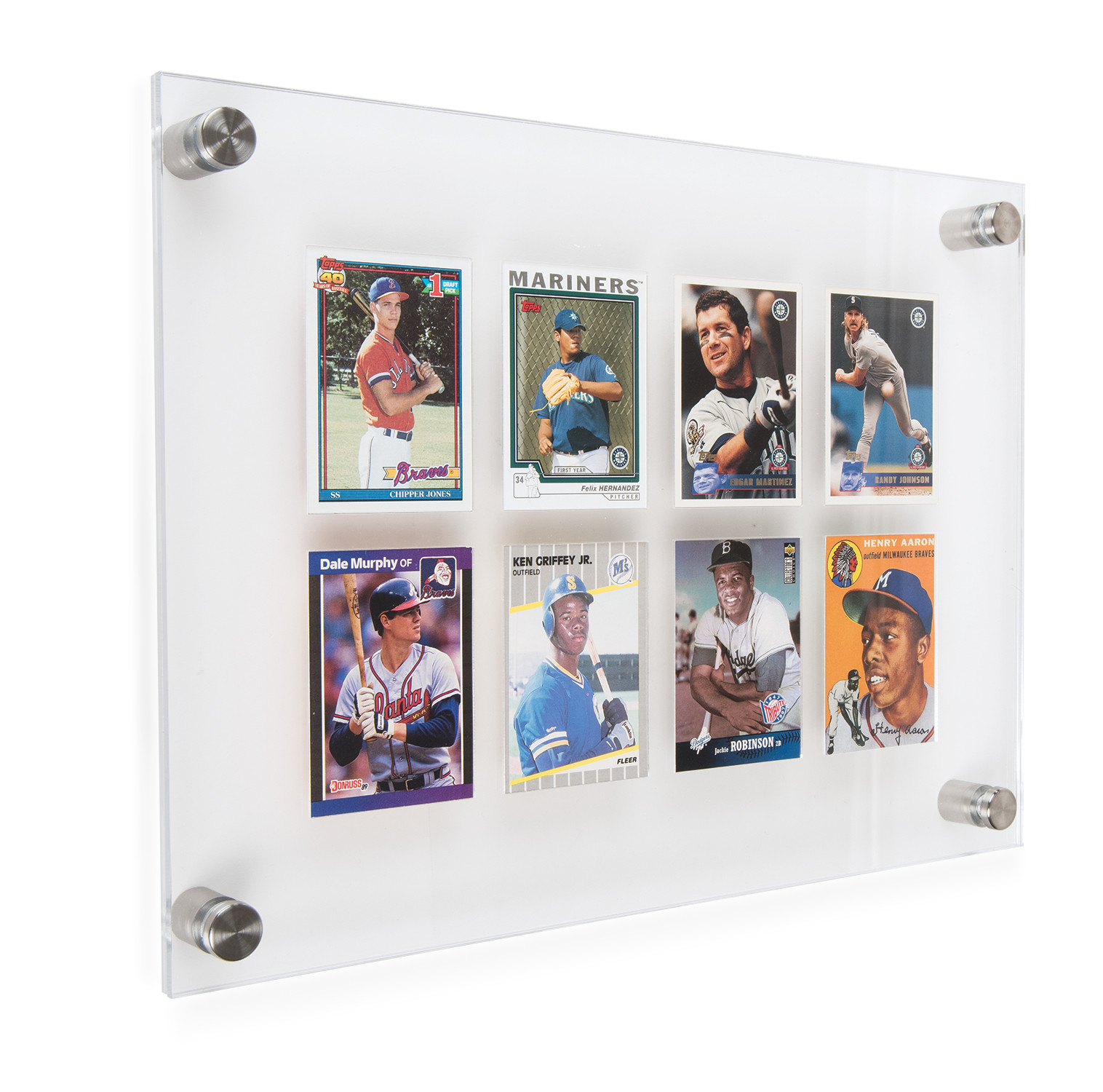 Gaylord Archival® League Trading Card Wall Display for 8 Cards