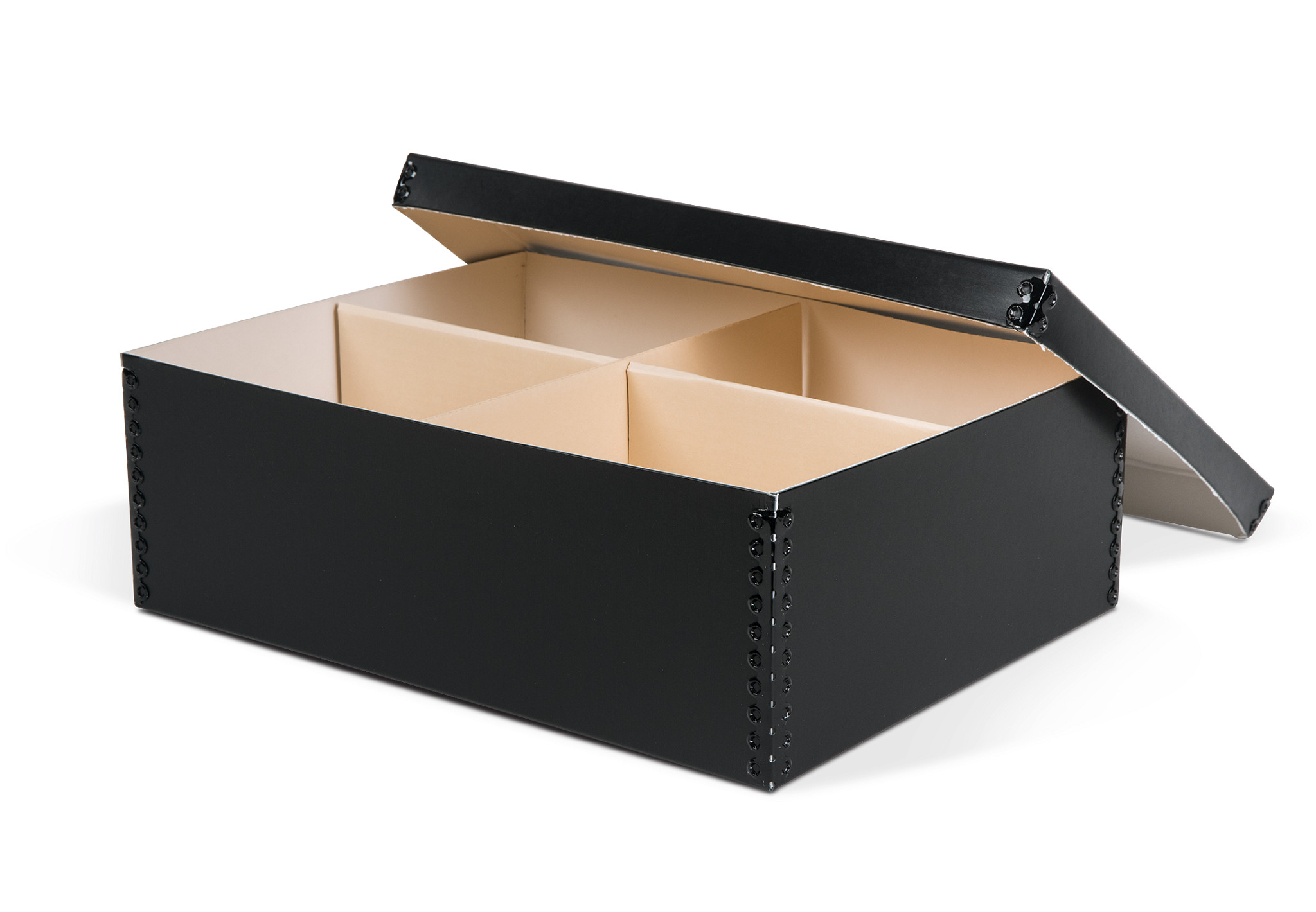 Gaylord Archival® Black Barrier Board High Capacity Photo Box