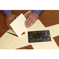 Gaylord Archival® Maxiview 1 1/4 Clear Self-Adhesive