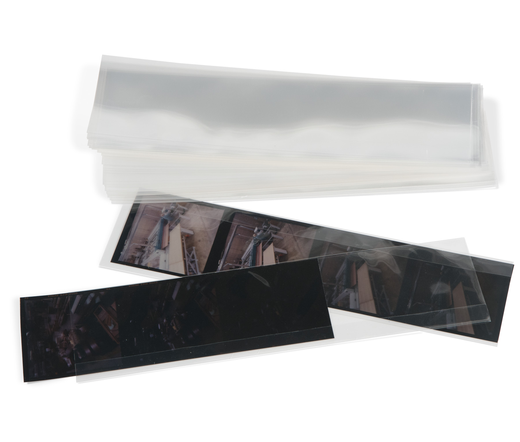 Gaylord Archival® 2.4 mil Polypropylene Self-Locking 120mm Negative Sleeves (50-Pack)