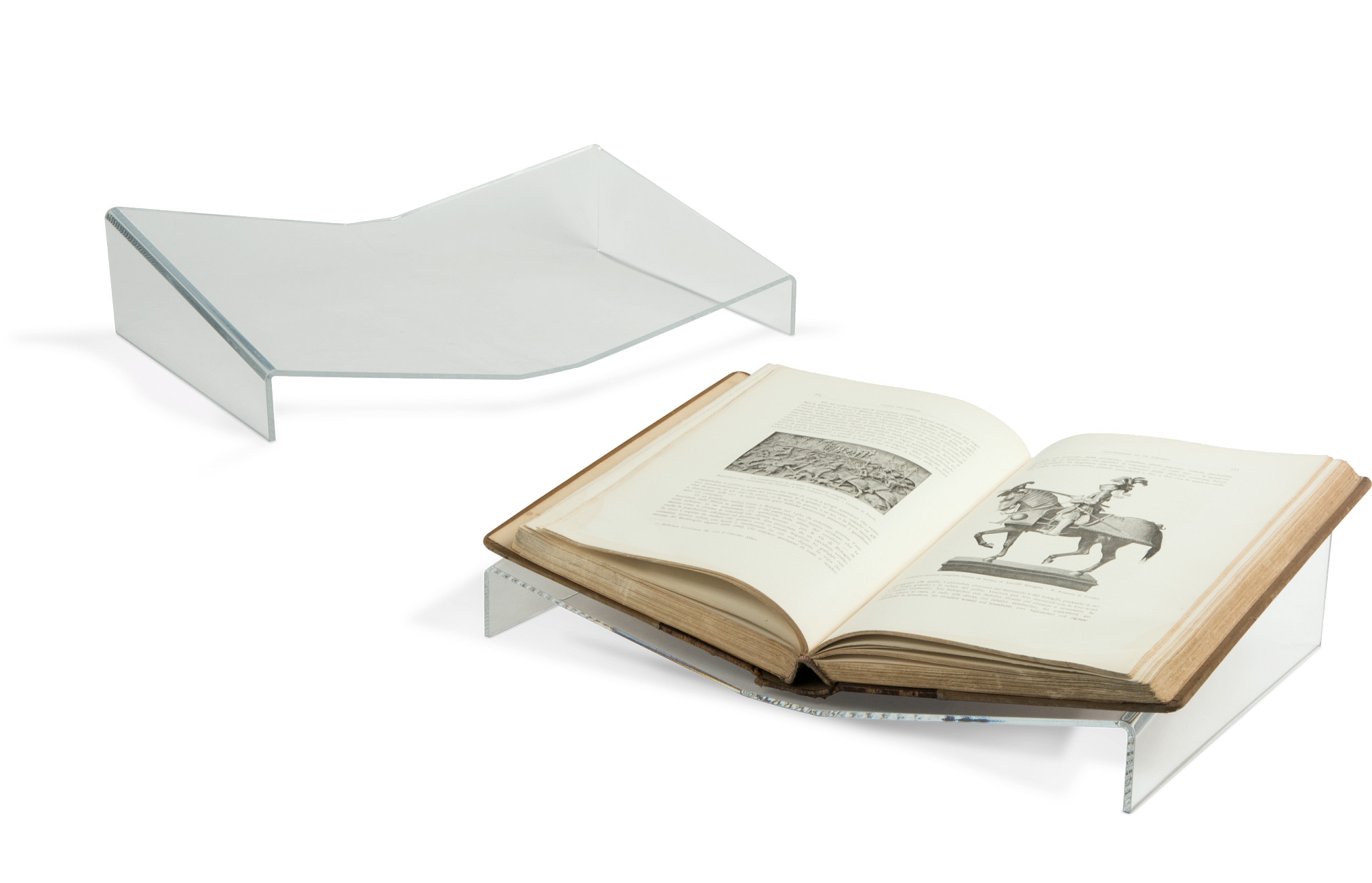 Acrylic Open Book Cradle