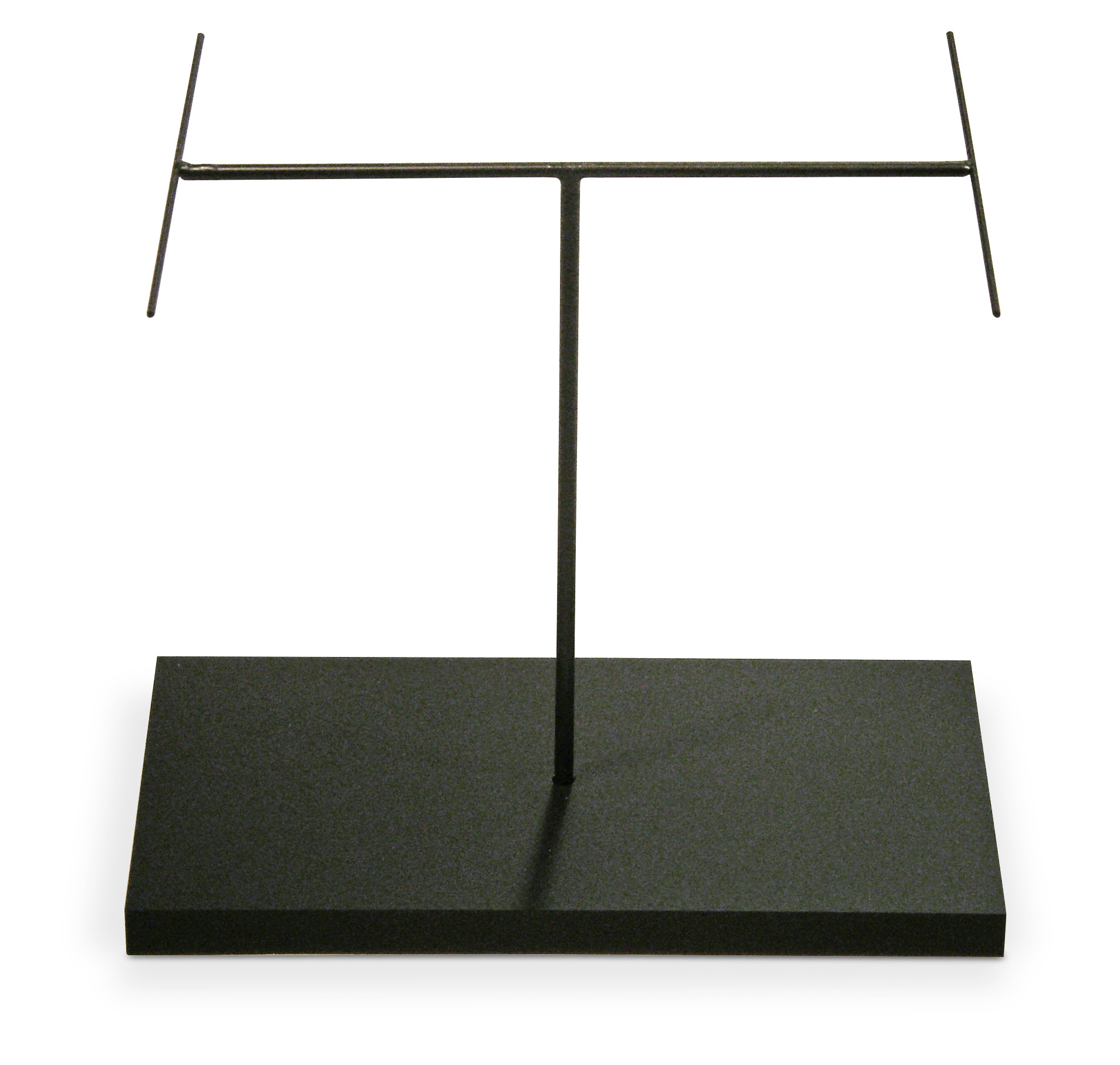 Black Acrylic Base Metal H-Arm Armature Holder