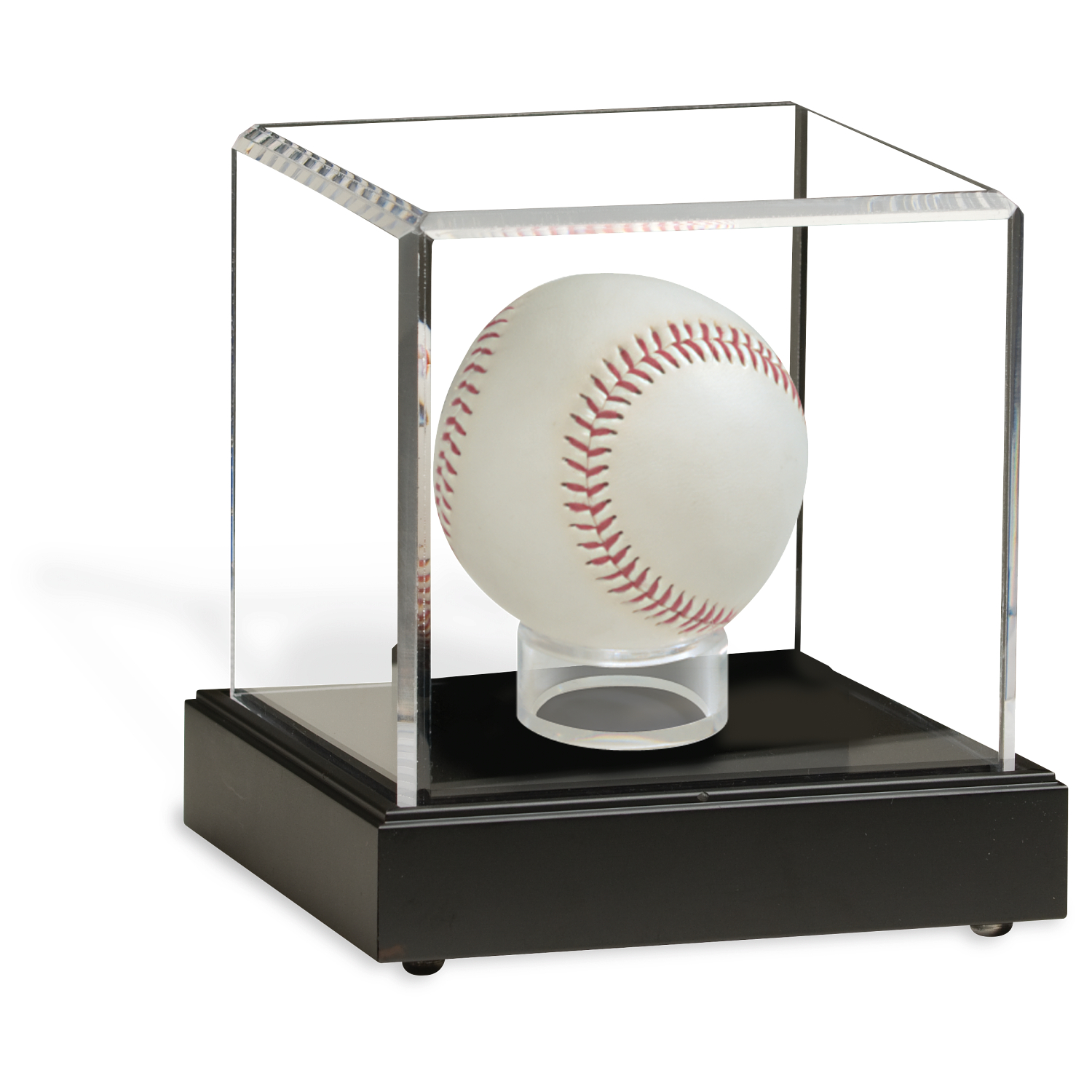 Acrylic Baseball Ball Display Stand / Wall Mounted / Signed
