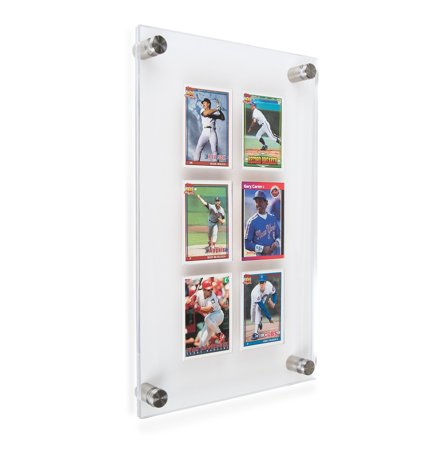 Gaylord Archival® League Trading Card Wall Display for 6 Cards