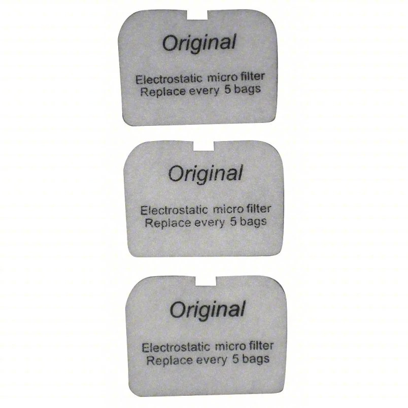 Nilfisk® Replacement Exhaust Filters for Backpack Vacuum Cleaner (3-Pack)