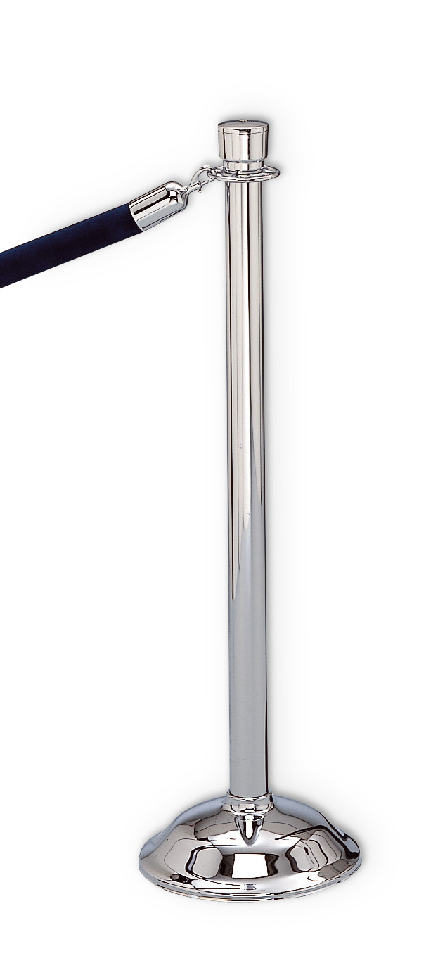 Lawrence Classic Metal Theater Post with Dome Base