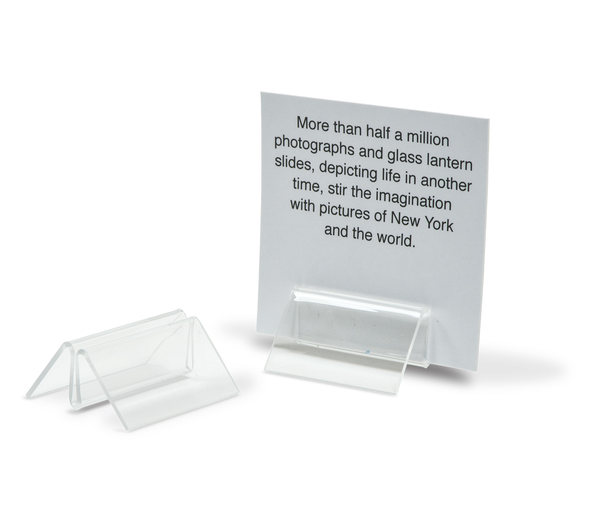 Acrylic Narrow Pinch Clips (12-Pack)