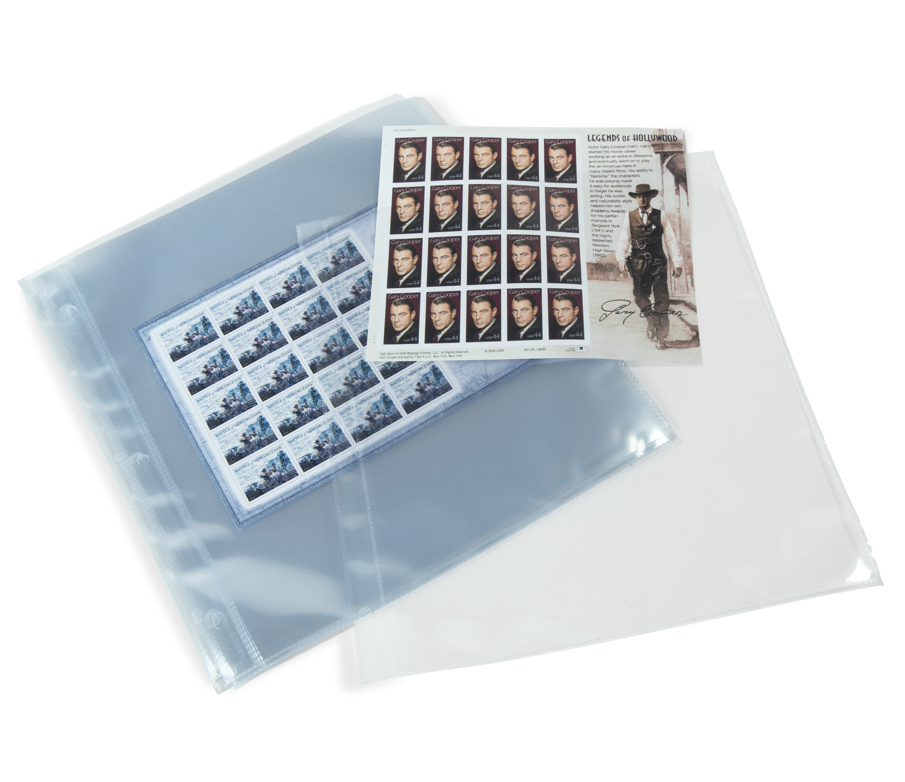 Supersafe® Mint Sheet Album Refill Pages Clear (10-Pack) 