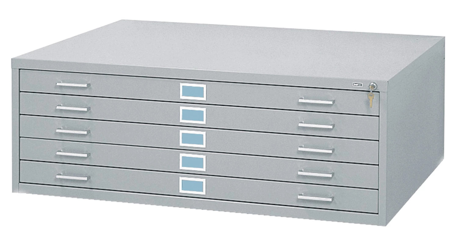 Safco® Horizontal 5-Drawer Flat File for 30 x 42" Sheets