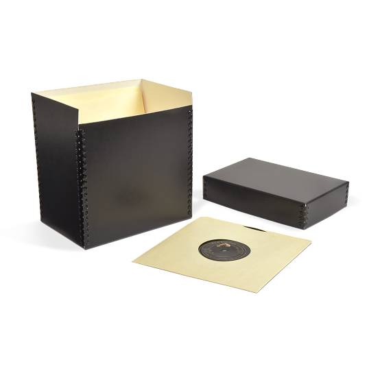  Lineco Archival Document Storage Box with Metal Edge