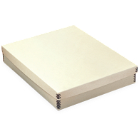 Gaylord Archival&#174; Tan Barrier Board Shallow Lid Box