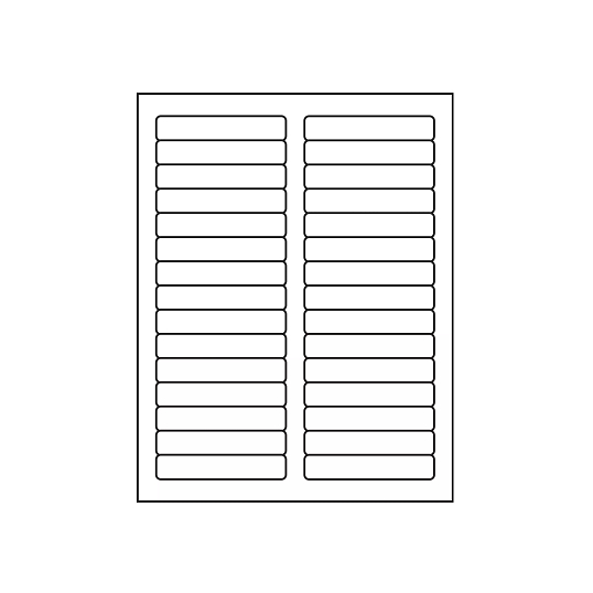 Gaylord Archival® PermaPlus™ Foil-Back 5/8 x 3 7/16